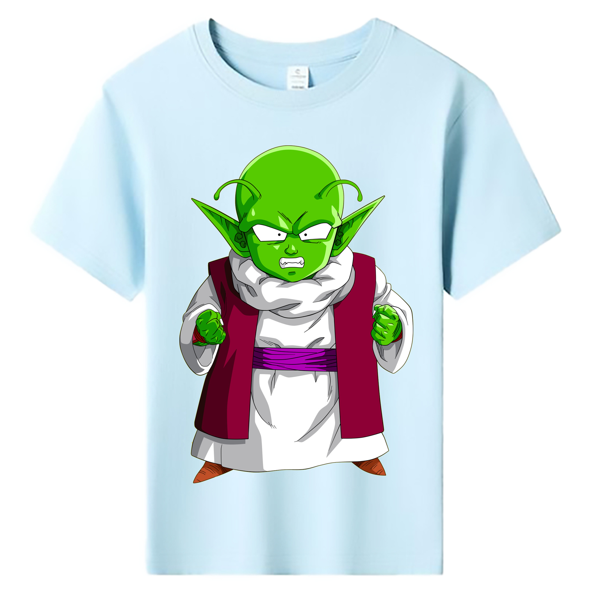 （画像用） ドラゴンボール ピッコロ DRAGON BALL Piccolo 綿100％キッズTシャツ（フロントプリント）